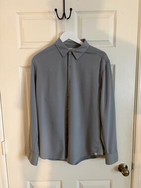 Ministry of Supply Light Gray Apollo Dress Shirt
